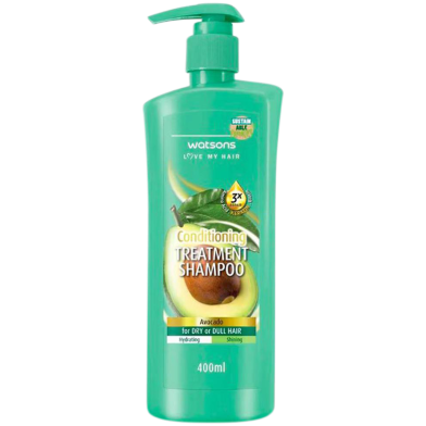 Watsons Avocado Conditioning Treatment Shampoo Pump 400 ml image