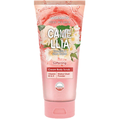 Watsons Camellia And Shea Butter S. Cream Body Scrub 200 GM Thailand image