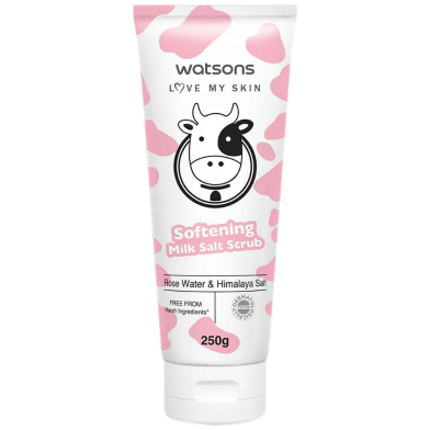 Watsons Softening Milk Salt Scrub Tube 250 gm image