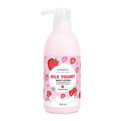 Watsons Strawberry Ext.Milk Yogurt Body Lotion Pump 530 ml - (Thailand) image