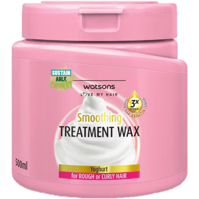 Watsons Yoghurt Smoothing Hair Treatment Wax Jar 500 ML image