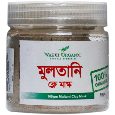 Wazih Organic Multani Clay Mask-100gm image
