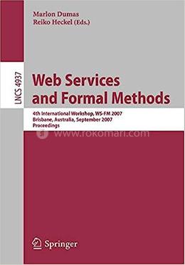 Web Services And Formal Methods - LNCS-4937 image