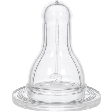 Wee Baby Anti-Colic Silicone Teat (0-6 Months) image