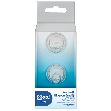 Wee Baby Anti-Colic Silicone Teat (18 Plus Months) image