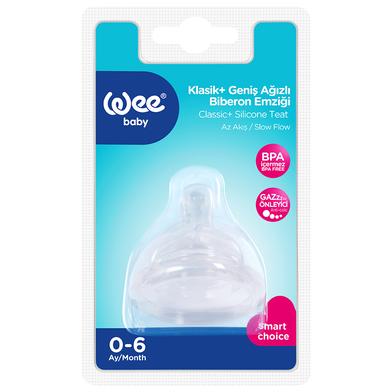 Wee Baby Classic Plus Silicone Teat (0-6 Months) image