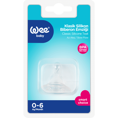 Wee Baby Classic Silicone Teat (0-6 Months) image