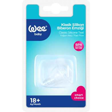 Wee Baby Classic Silicone Teat (18 Plus Months) image