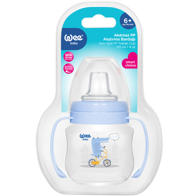 Wee Baby Non-Spill PP Trainer Cup- 125 ml image