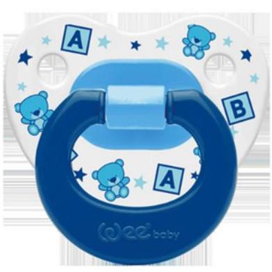 Wee Baby Patterned Orthodontical Soother (6-18 Months) image