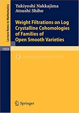 Weight Filtrations on Log Crystalline Cohomologies of Families of Open Smooth Varieties image