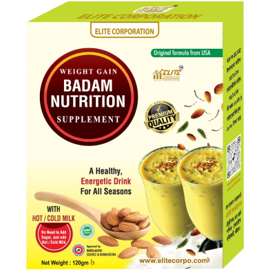 Weight Gain Badam Nutrition Supplement - 120gm image