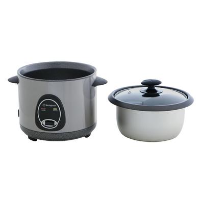 Westinghouse 220 volts 1.8L rice cooker steamer with Stainless Steel  housing, non stick WKRC7D18