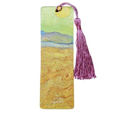 Wheatfield By Gogh Bookmark image
