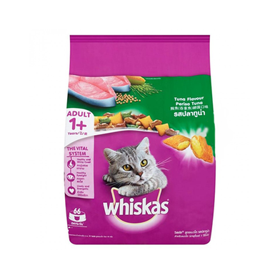 Whiskas Adult (1 Year) Dry Cat Food Tuna Flavour 1.2kg image