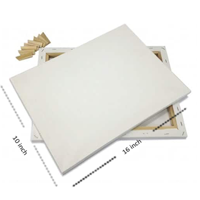 White Canvas 10x16 inch 1Pcs image