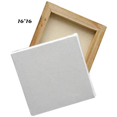 White Canvas 16x16 inch 1Pcs image