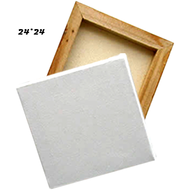 White Canvas 24x24 inch 1Pcs image