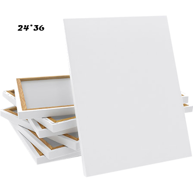 White Canvas 24x36 inch 1Pcs image