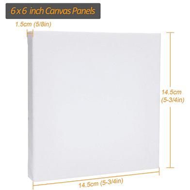 White Canvas 4x4 inch 1Pcs : Ahbab