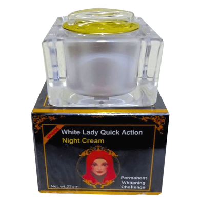White Lady Quick Action Night Cream - 25gm image