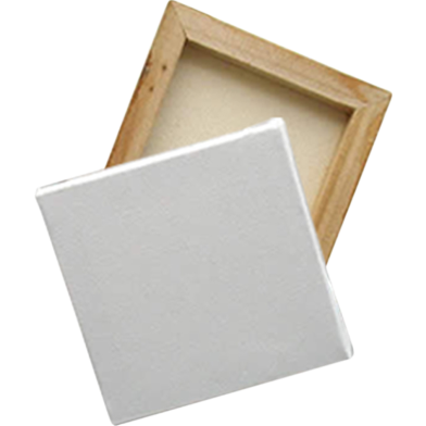 White Mini Canvas 5x5 inch - 1 Pcs image