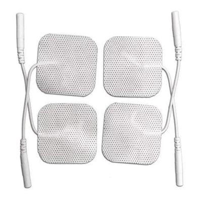 White Physiotherapy Equipments Self Adhesive Electrode Pads For Electronic Stimulators, Ift, Tens,Ems image