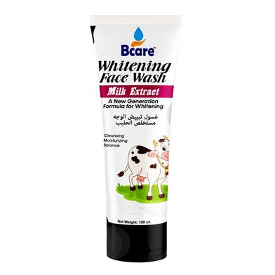 Whitening Face Wash Milk Extract, Tea Face Wash (Glowing Face Wash Milk Extract Tube Milk Face Wash) -100ml image