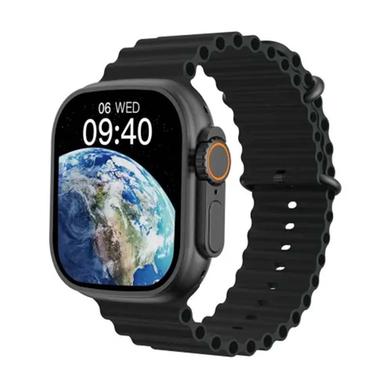 WiWu SW01 Ultra Bluetooth Calling Smart Watch- Black (IP68, Sports Modes, 2.1″ HD IPS) image