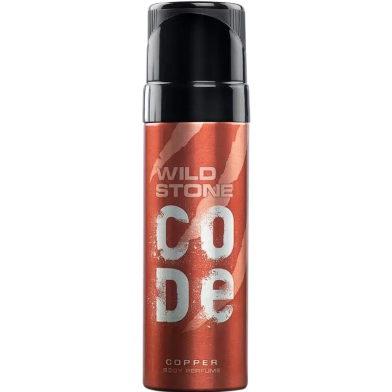 Wild Stone - Code Copper No Gas Body Perfume For Men, Long Lasting Intense Fragrance - 120ml image