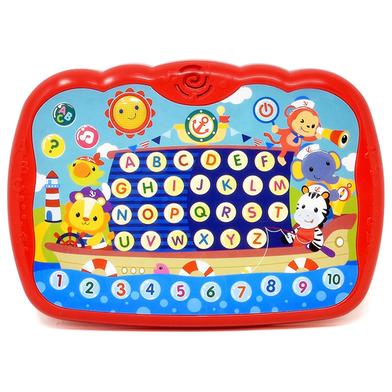 WinFun Tiny Tots Learning Pad Educational Tablet PC- Red image