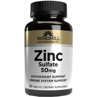 Windmill Zinc Sulfate 50mg 90 Tablets image