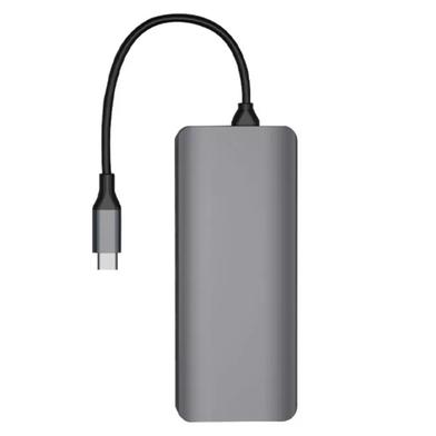 Wiwu Alpha 12-in-1 USB 3.0 Type C Multiple Function Hub- Gray image