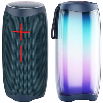 Wiwu Thunder speaker P40 Bluetooth Colorful Light Speaker - Dark Blue image
