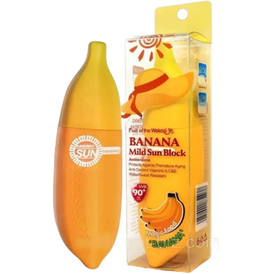 Wokali Banana Mild Sun Block SPF UPF 90 - 80ml image
