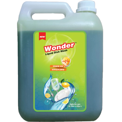 Wonder Dishwash Liquid 5 Ltr image