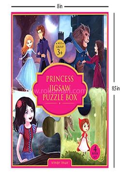 Wonder House Books Princess Jigsaw Puzzle Box - 4 in 1 Box Set image