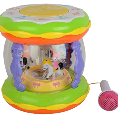 Wonderland Merry Go Round Music Drum image