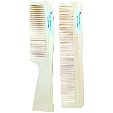 Wooden Hair Combs- -1pcs image