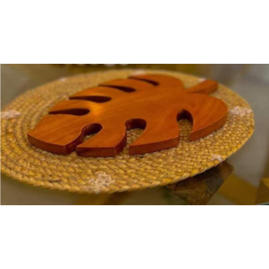 Wooden Leaf Tray image