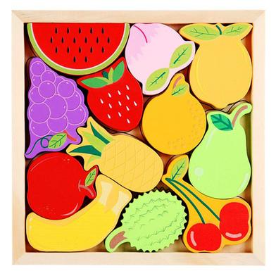Wooden Puzzle Medium Furits image
