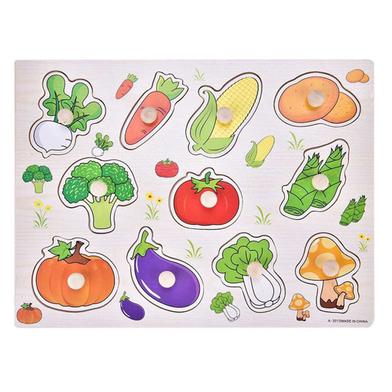 Wooden Puzzle - Vegetable image