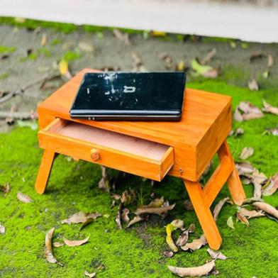 Wooden Table with Drawer image