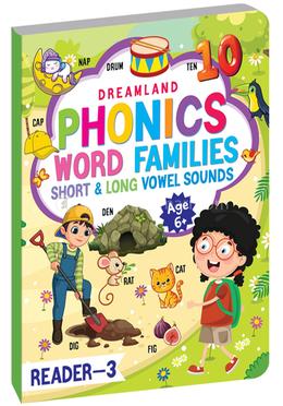 Word Families Short and Long Vowel Sounds : Reader - 3 image
