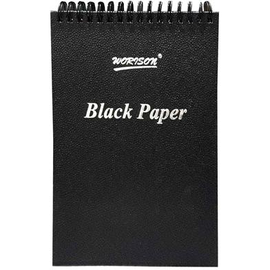 Worison Black Paper Pad A4 Size image