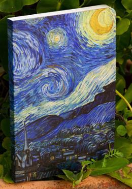 Work Size Starry Night Notebook image