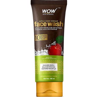 Wow Skin Science Apple Cider Vinegar Facewash 100 ml image