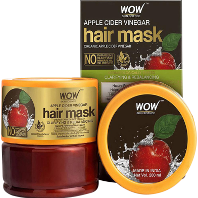 Wow Skin Science Apple Cider Vinegar Hair Mask 200 ml image