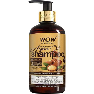 Wow Skin Science Argan Oil Shampoo 300 ml image