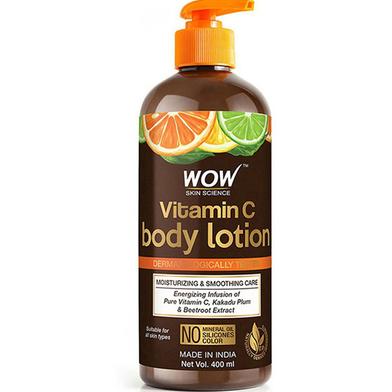 Wow Skin Science Vitamin C Body Lotion 400 ml image